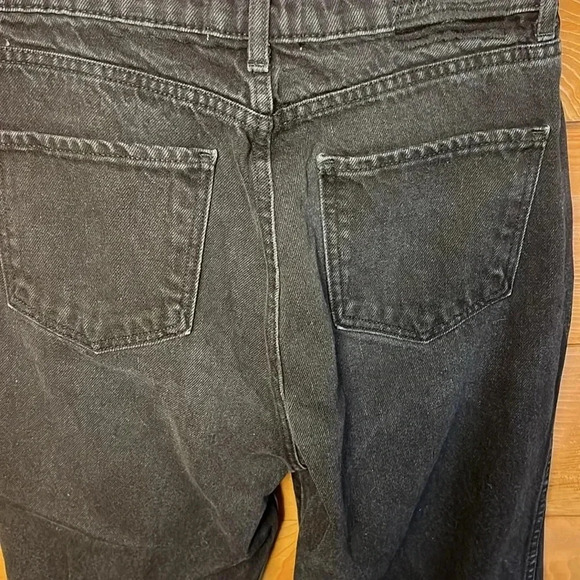 Revice Denim 90s Joey black wash women’s jeans 30 twisted crossover‎ button fly - Picture 7 of 10